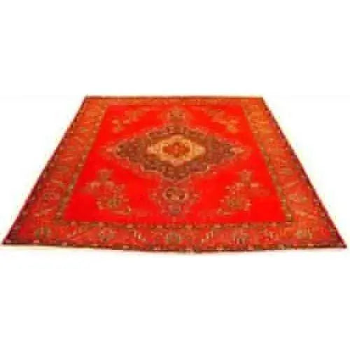 One Of The Kind Persian Tabriz Rug 11'1" x 9'5"